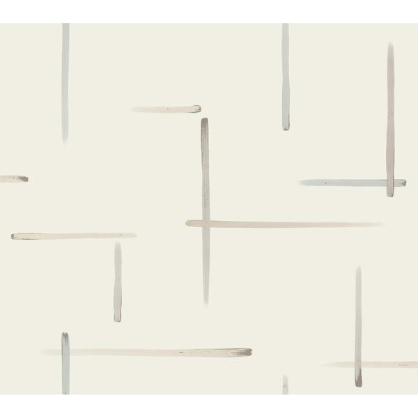Gilded Sumi-E Neutral Glint Wallpaper, image 2