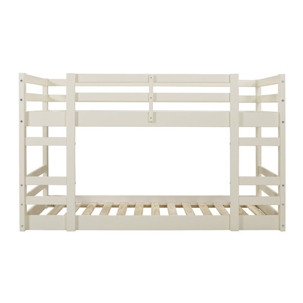 White Twin Bunk Bed, image 2