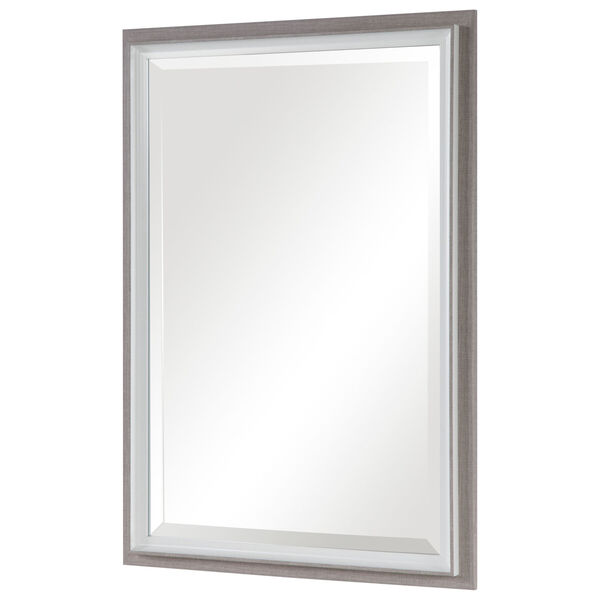 Mitra Gloss White Rectangular Mirror, image 3