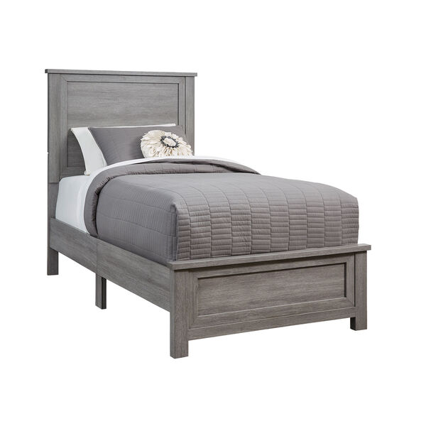 Madden Light Slate Gray Complete Full Bed, image 1
