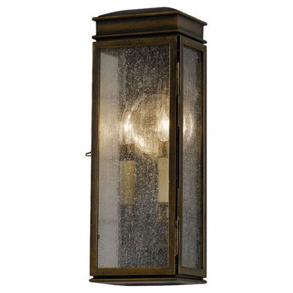 Thames Bronze Two-Light Outdoor Wall Mount, image 1