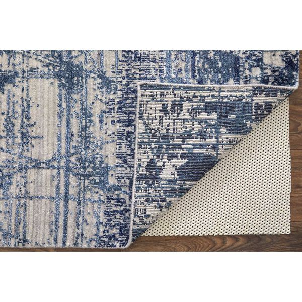 Eastfield Casual Blue Ivory Area Rug, image 5