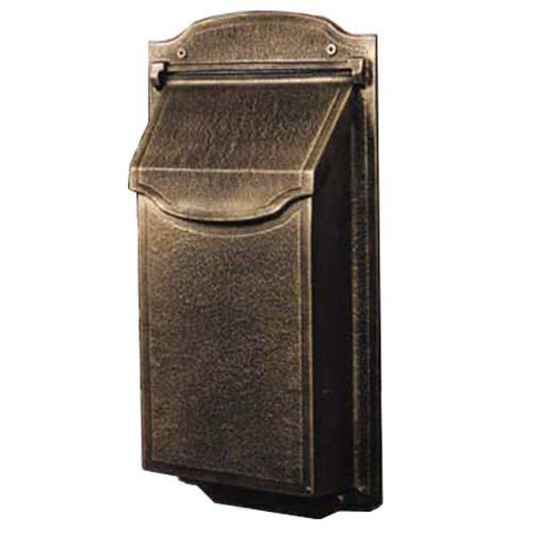 Contemporary Vertical Bronze Mailbox, image 1