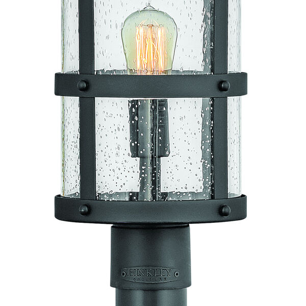 Lakehouse Black One-Light Outdoor Post Mount, image 3