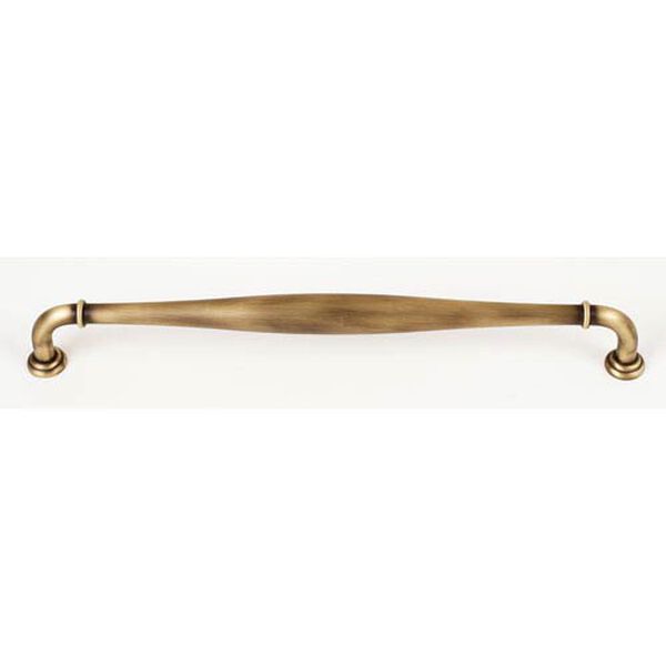 Antique English Matte Brass 18-Inch Pull, image 1