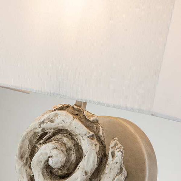 Swirl Bone White One-Light Wall Sconce, image 4