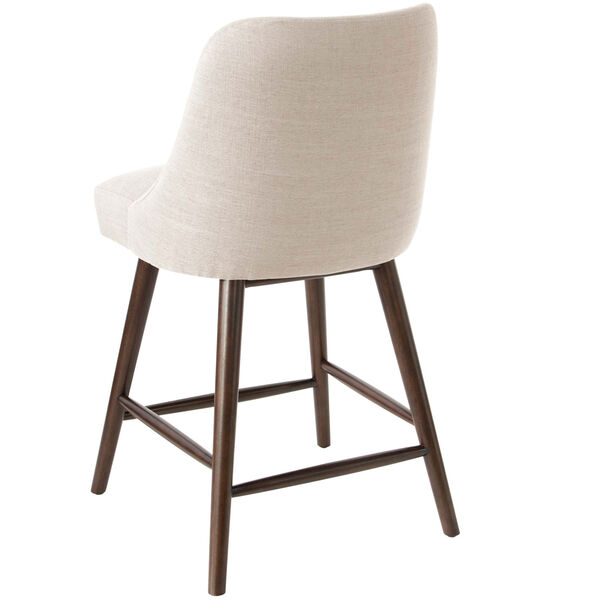 Linen Talc 38-Inch Counter Stool, image 4
