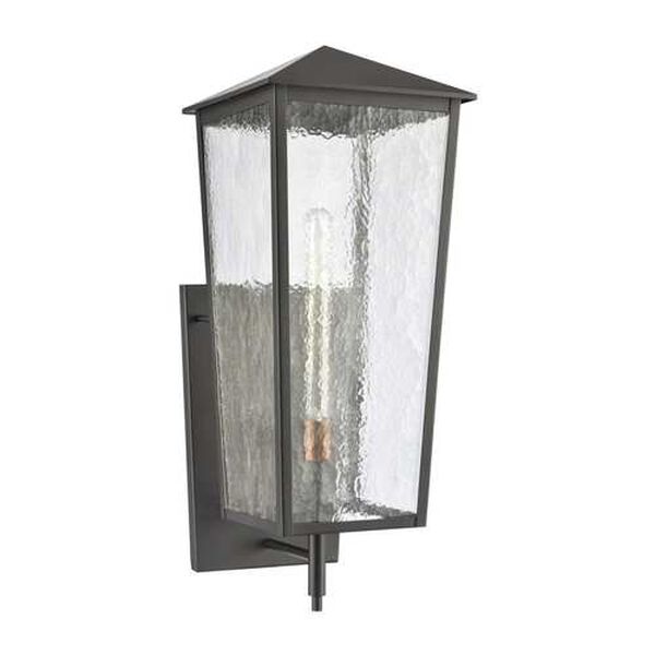 Marquis Matte Black One-Light Outdoor Wall Sconce, image 2
