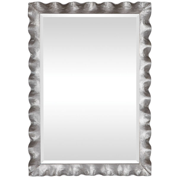 Haya Silver Leaf Vanity Mirror, image 2