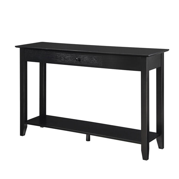 American Heritage Black Console Table, image 3