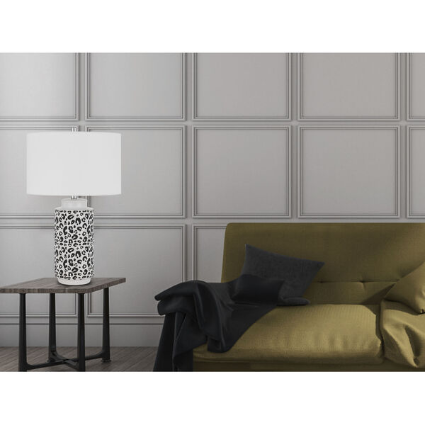 Exeter Pearl and Black One-Light Table Lamp, image 3