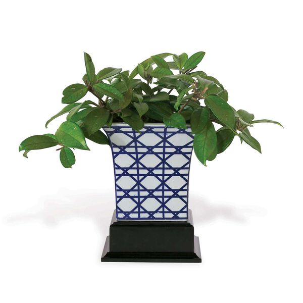 Gazebo Navy Blue Planter with Stand, image 2