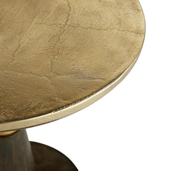 Rochester Antique Gold Accent Table, image 4