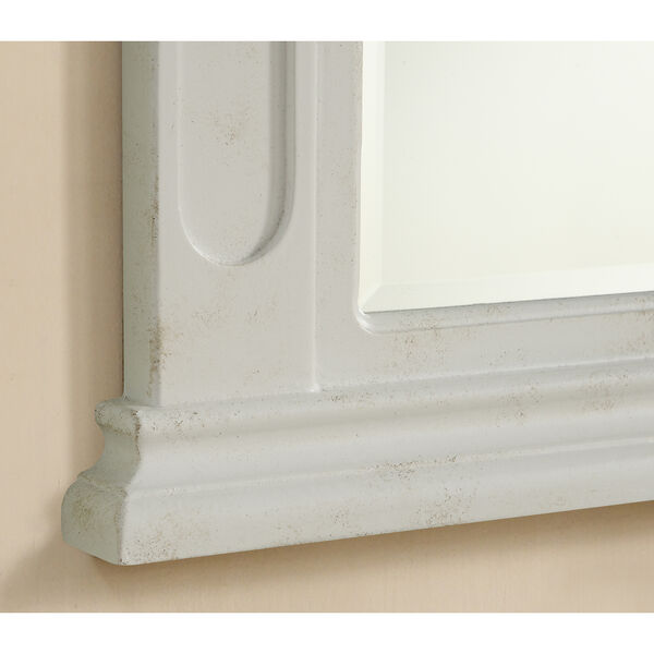 Danville Antique Frosted White Mirror, image 6