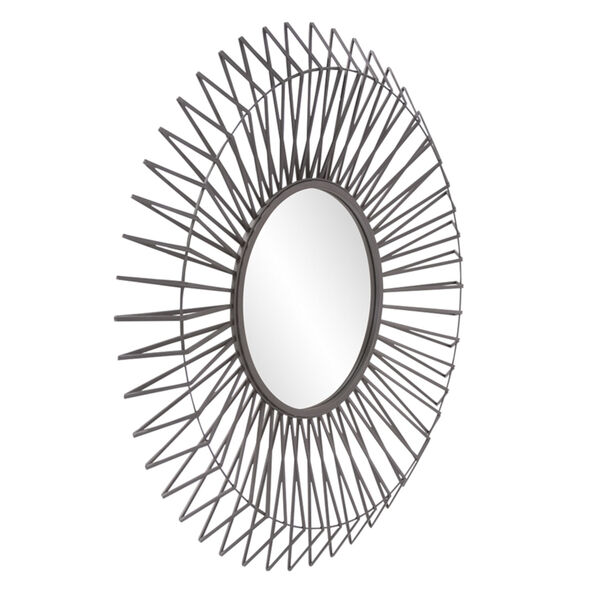 Kenton Graphite Wall Mirror, image 2