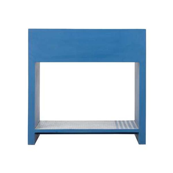 Blue and Cream Bedside Table, image 5