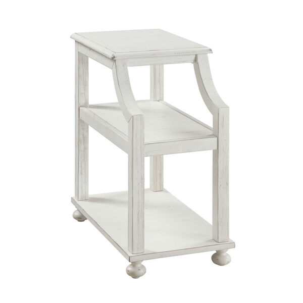 Chairside White End Table, image 1