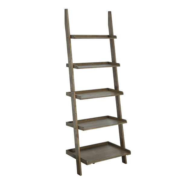 American Heritage Driftwood Bookshelf Ladder, image 3