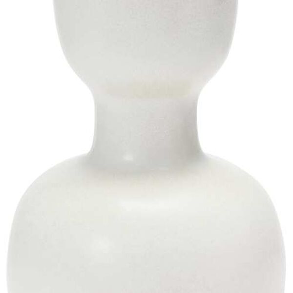 Cream Stoneware Vase, image 2