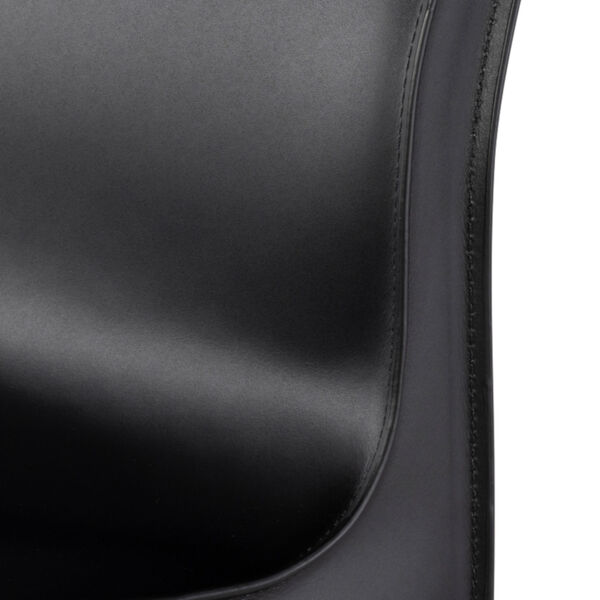 Colter Matte Black Dining Chair, image 4