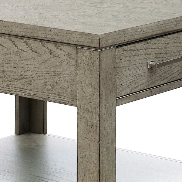 Essex Gray Wood End Table, image 4