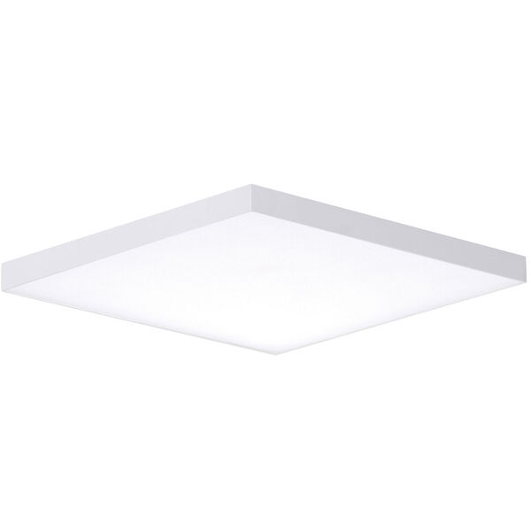 Trim White LED 15-Inch Flush Mount, image 1
