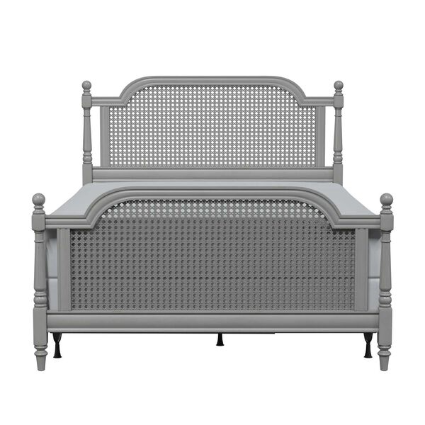 Melanie French Gray Queen Bed, image 4