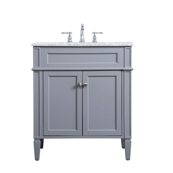 Williams Gray 30-Inch Vanity Sink Set, image 1