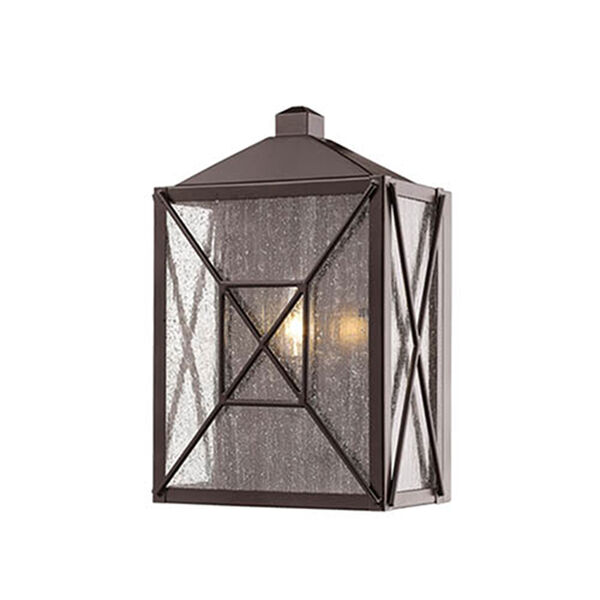 Jackson Bronze Five-Inch One-Light Outdoor Wall Sconce, image 1