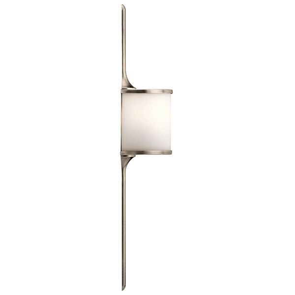 Mona Classic Pewter 6.5-Inch Two-Light Wall Sconce, image 3