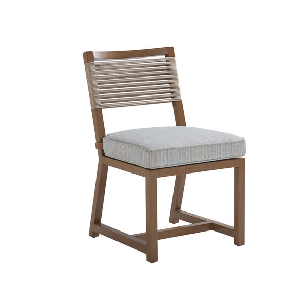 St Tropez Natural Teak Side Dining Chair, image 1