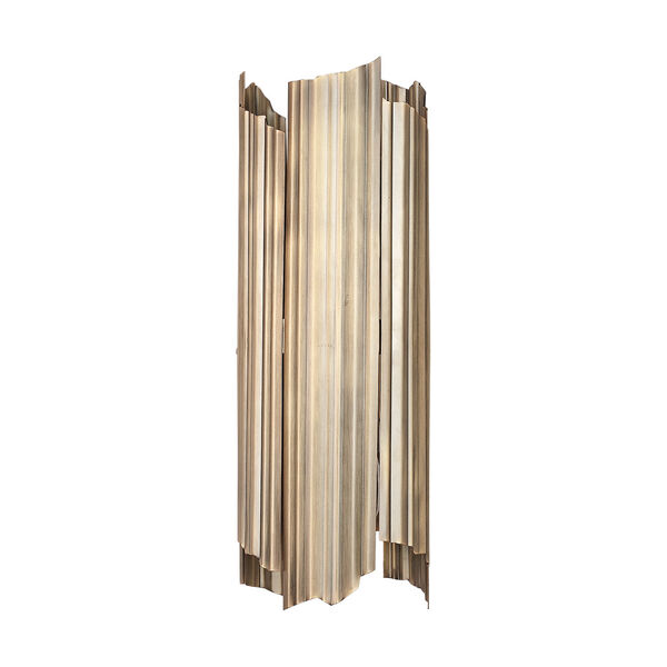 Xavier Aged Brass Two-Light Sconce, image 1