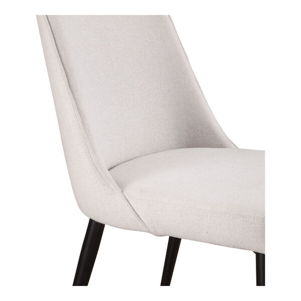 Lula White and Black Dining Chair, Set of 2, image 5