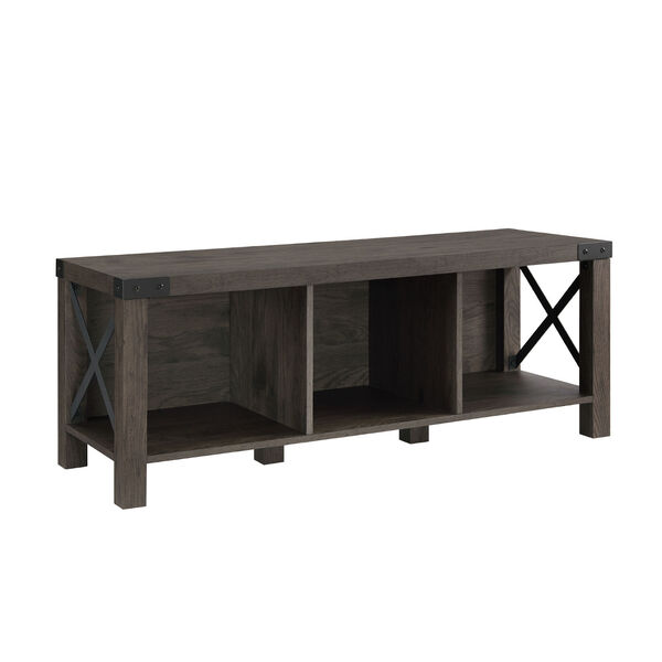 Sable Metal-X Three-Cubby Entry Bench, image 3