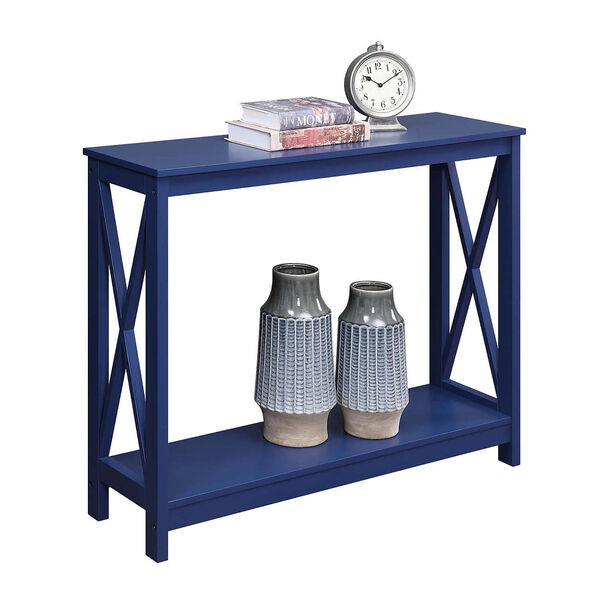 Oxford Cobalt Blue 12-Inch Console Table, image 2