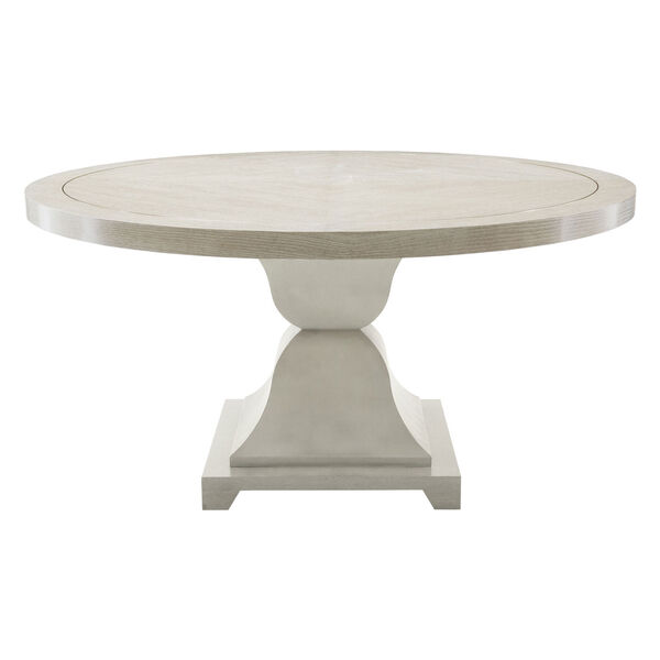 Criteria Heather Gray Ash Solids, Ash Veneers and Stainless Steel 60-Inch Dining Table, image 1