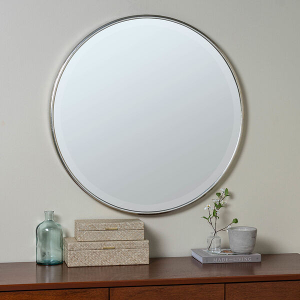 Jensen Silver 34 x 34-Inch Wall Mirror, image 1