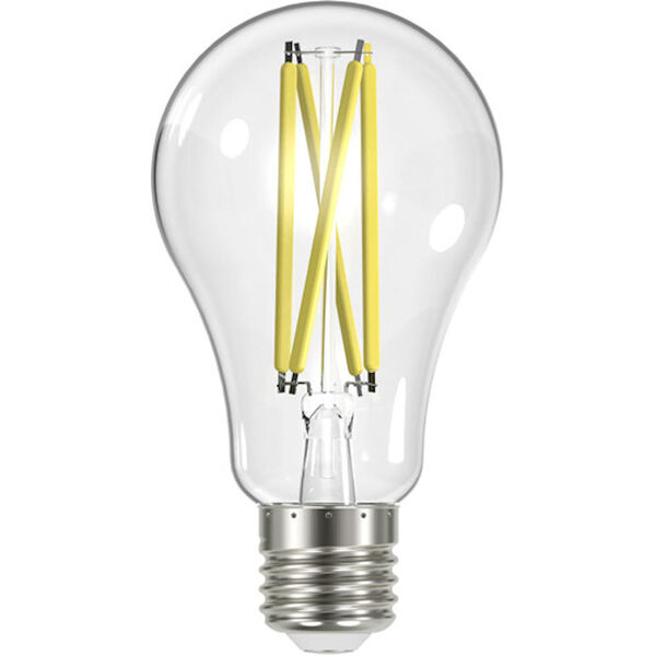 Clear 12.5 Watt A19 LED Filament Bulb with 2700K and 1500 Lumens, Pack of 4, image 1