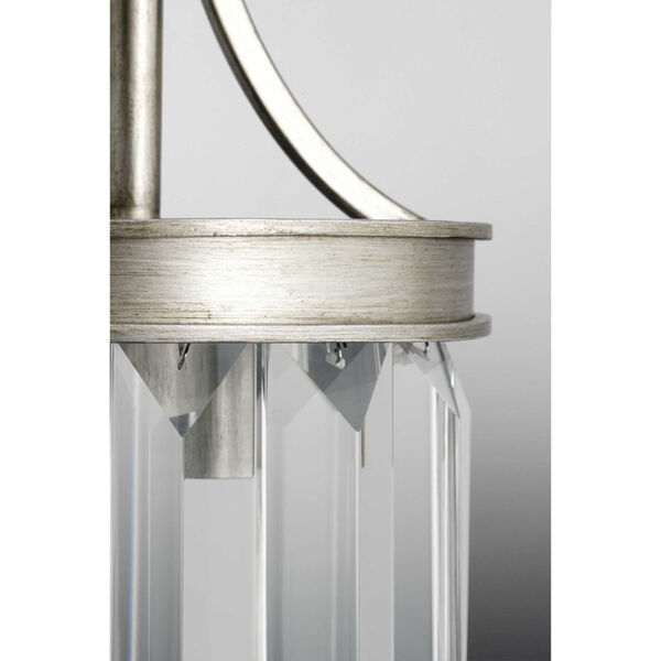 P7198-134: Glimmer Silver Ridge Two-Light Wall Sconce, image 2