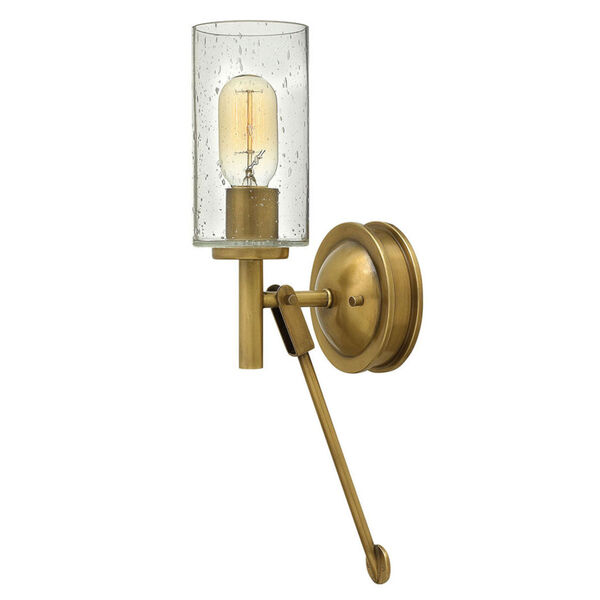 Collier Heritage Brass One-Light Wall Sconce, image 3