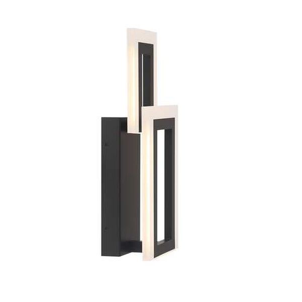 Inizio Black Integrated LED Wall Sconce, image 3