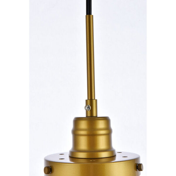 Lye Brass One-Light Plug-In Pendant, image 5