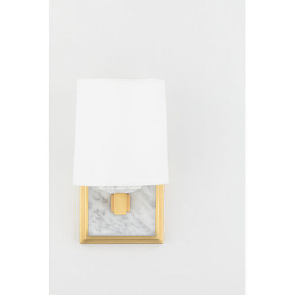 Elwood Aged Brass One-Light Wall Sconce, image 4