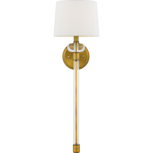 Barbour Weathered Brass One-Light Wall Sconce, image 3