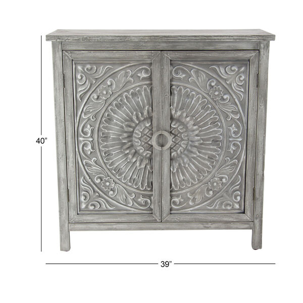 Gray Wood Cabinet,40-Inch, image 3