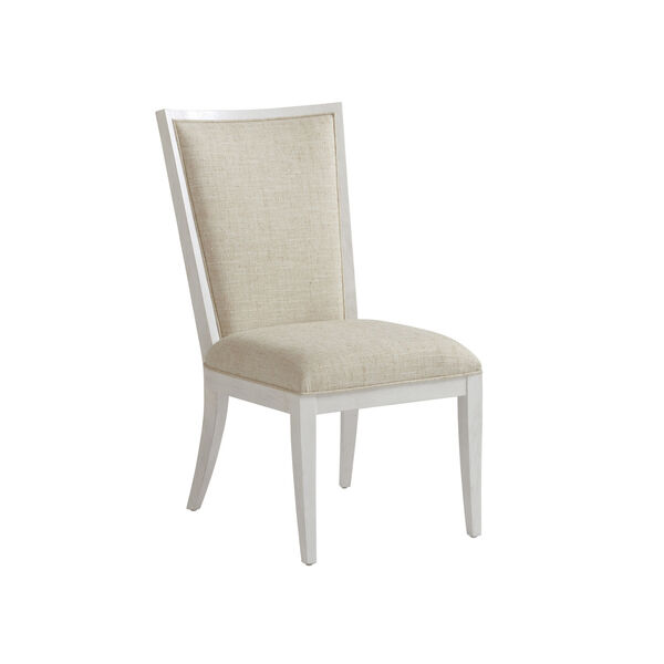 Ocean Breeze White Sea Winds Upholstered Side Chair, image 1