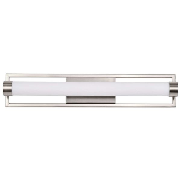 Canal Brushed Nickel 24-Inch Integrated LED Bath Strip, image 5