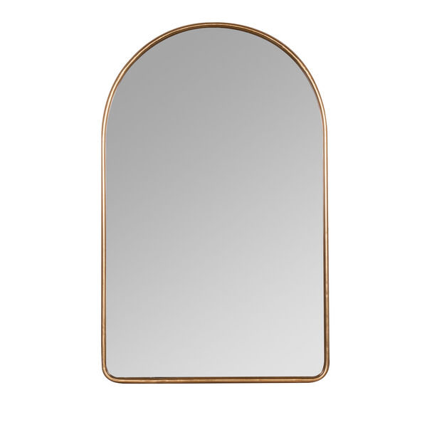 Sebastian Gold 38-Inch Arched Wall Mirror, image 2