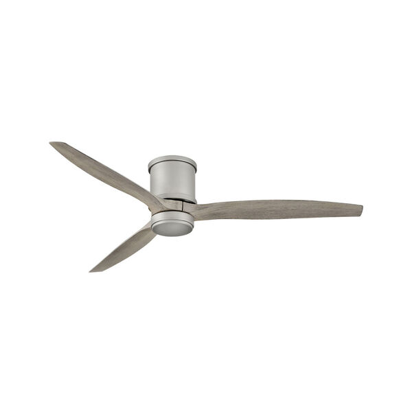 Hover Flush Brushed Nickel LED 60-Inch Ceiling Fan, image 6