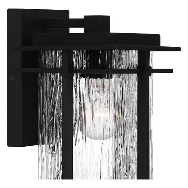 McAlister Earth Black 12-Inch One-Light Outdoor Wall Lantern, image 5